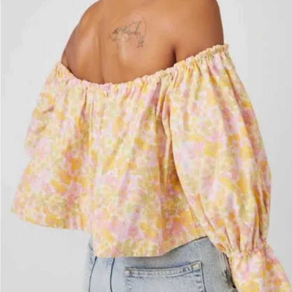 Free People James Smocked Top - Picture 2 of 7